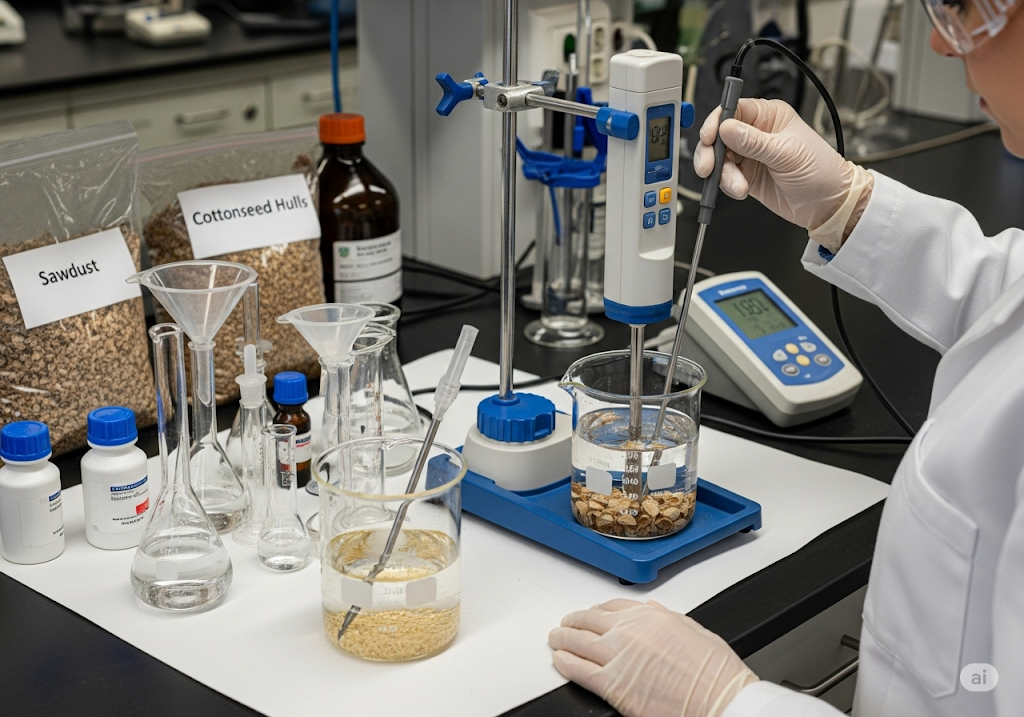 栽培原材料盐浓度测定（电极法）